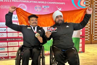 Para Powerlifting Championship 2023 Paramjit created history by winning gold