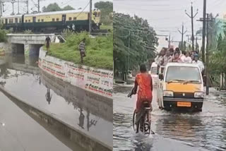 சென்னையில் வெளுத்து வாங்கிய கன மழை