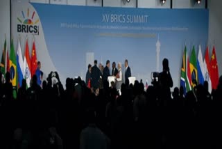 PM Modi, Xi Jinping shake hands, greet each other at BRICS Summit