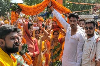 Grand Kalash Yatra in Balod