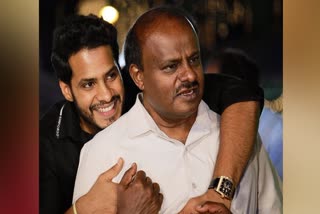 H D Kumaraswamy makes a movie story for his son Nikhil