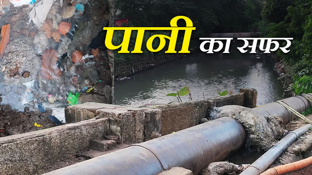 JABALPUR WATER PIPELINE LEAKAGE