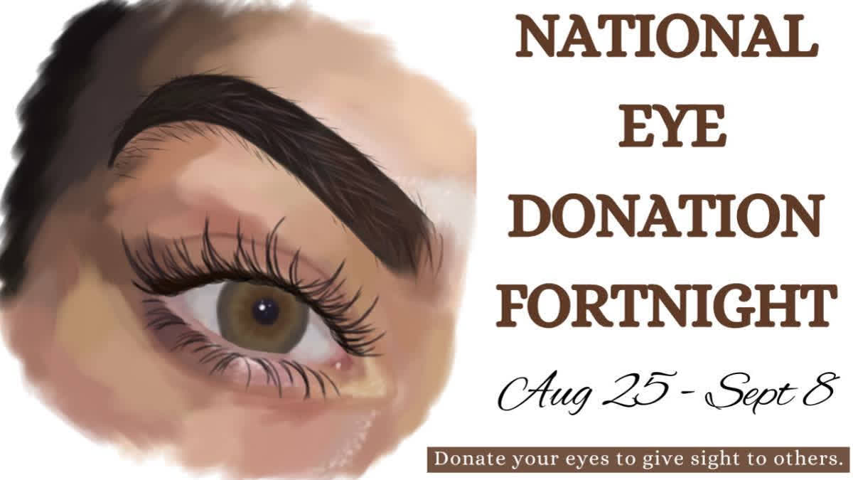 To create awareness about the significance of eye donation, the National Eye Donation Fortnight is observed annually from August 25 to September 8.