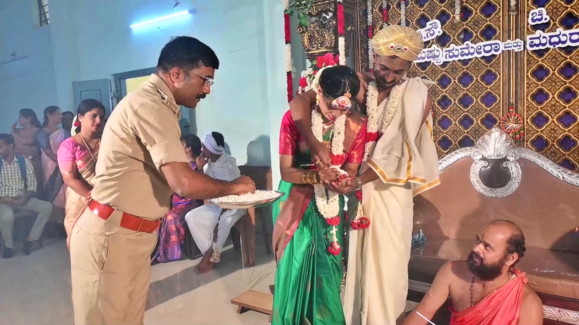 marriage of orphaned young woman: Udupi DC performs rites