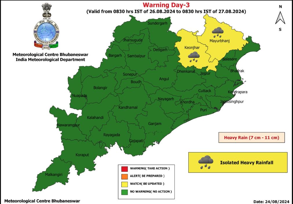 Odisha weather update