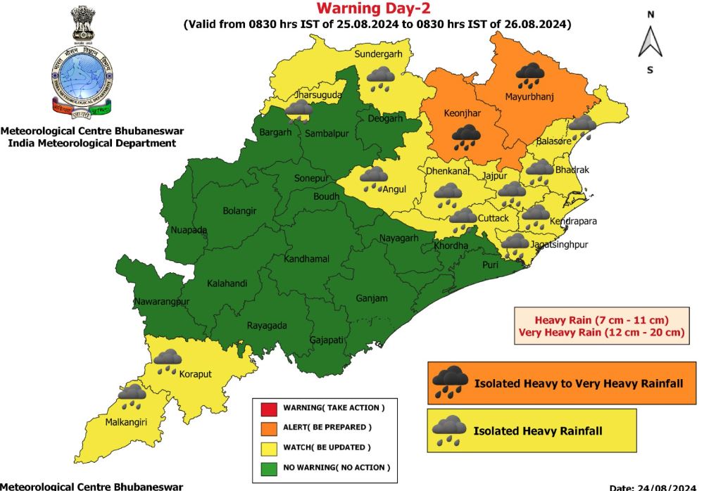 Odisha weather update