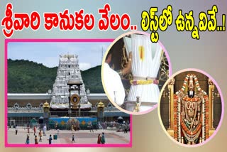 TIRUMALA TEMPLE UPDATES