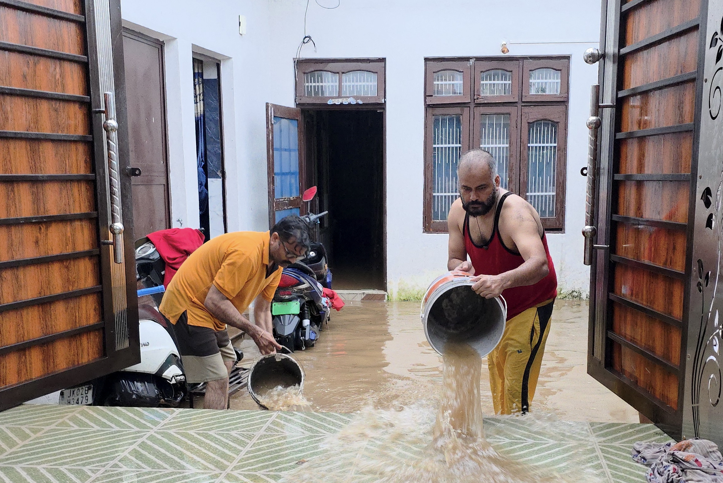 J-K: Flood-Like Situation In Parts Of Jammu After Heavy Rains; Vital Bridge Collapses In Kathua