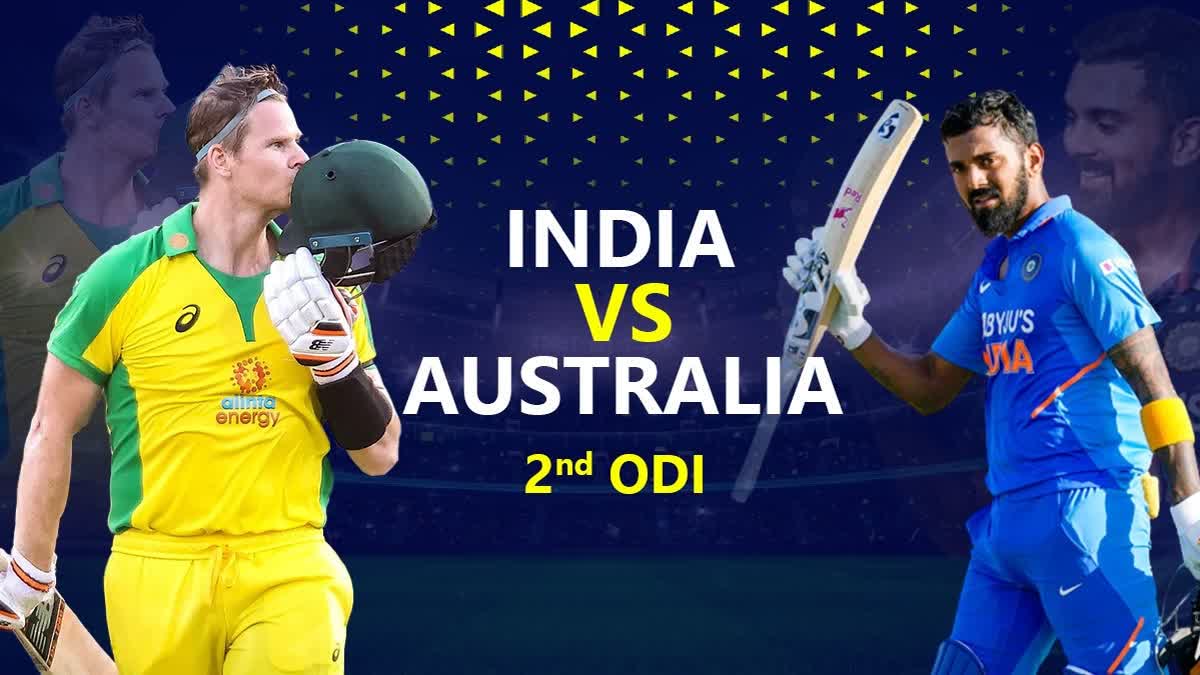 India vs Australia 2nd ODI Score update