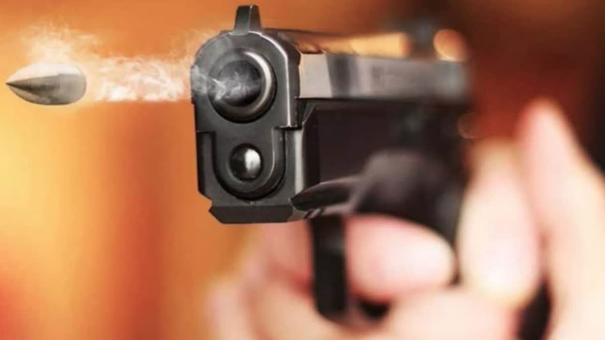miscreants opened fire at businessman house