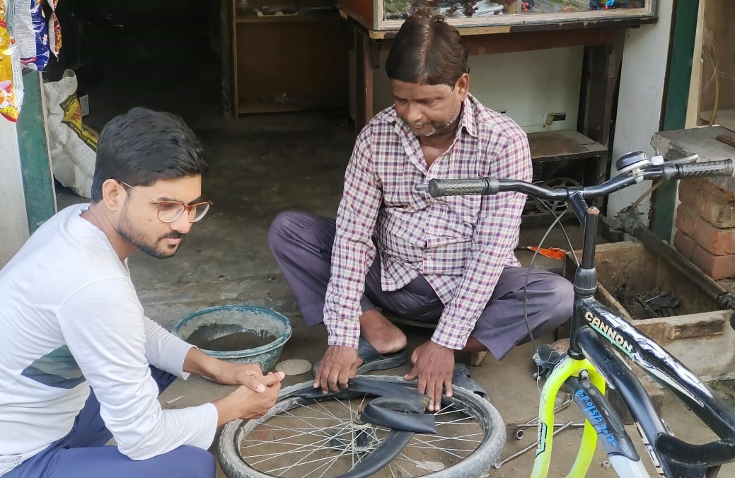 puncture mechanic son Becomes Judge