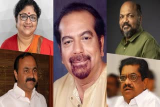 Tributes to KG George  KG George  Tributes to KG George by Kerala Political Leaders  Kerala Political Leaders  വിട പറയുന്നില്ലെന്ന് മന്ത്രി ബിന്ദു  അനശ്വരനെന്ന് മന്ത്രി രാജീവ്  കെജി ജോര്‍ജിന് കേരള രാഷ്‌ട്രീയ മേഖലയുടെ ആദരാഞ്ജലി  Kerala Political Leaders tribute to KG George  കെജി ജോര്‍ജിന് അനുശോചനം  കെ ജി ജോര്‍ജ്