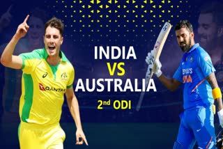 INDIA VS AUSTRALIA SECOND ODI LIVE UPDATE INDORE MADHYA PRADESH