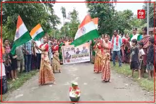 Amrit Kalash Yatra Begins in Jonai