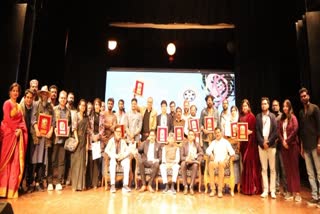 Governor Shiv Pratap Shukla honored best filmmakers