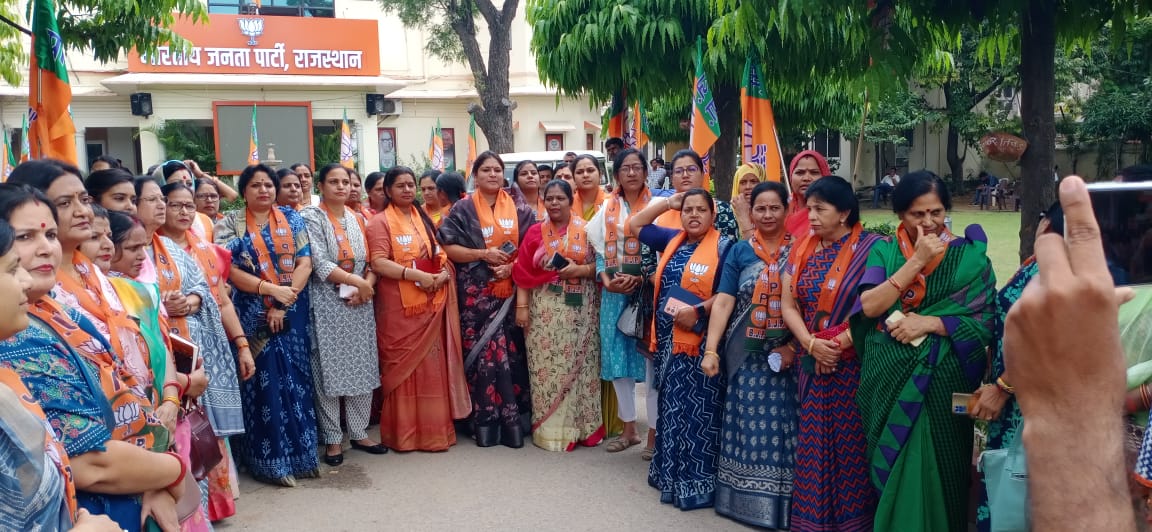Women will take care of PM Rally in jaipur