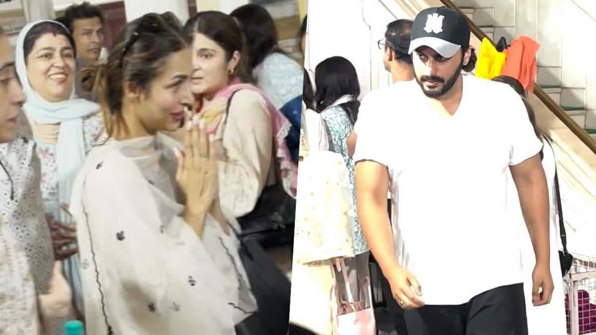 Arjun Kapoor attends prayer meet of Malaika Arora's father at Gurudwara