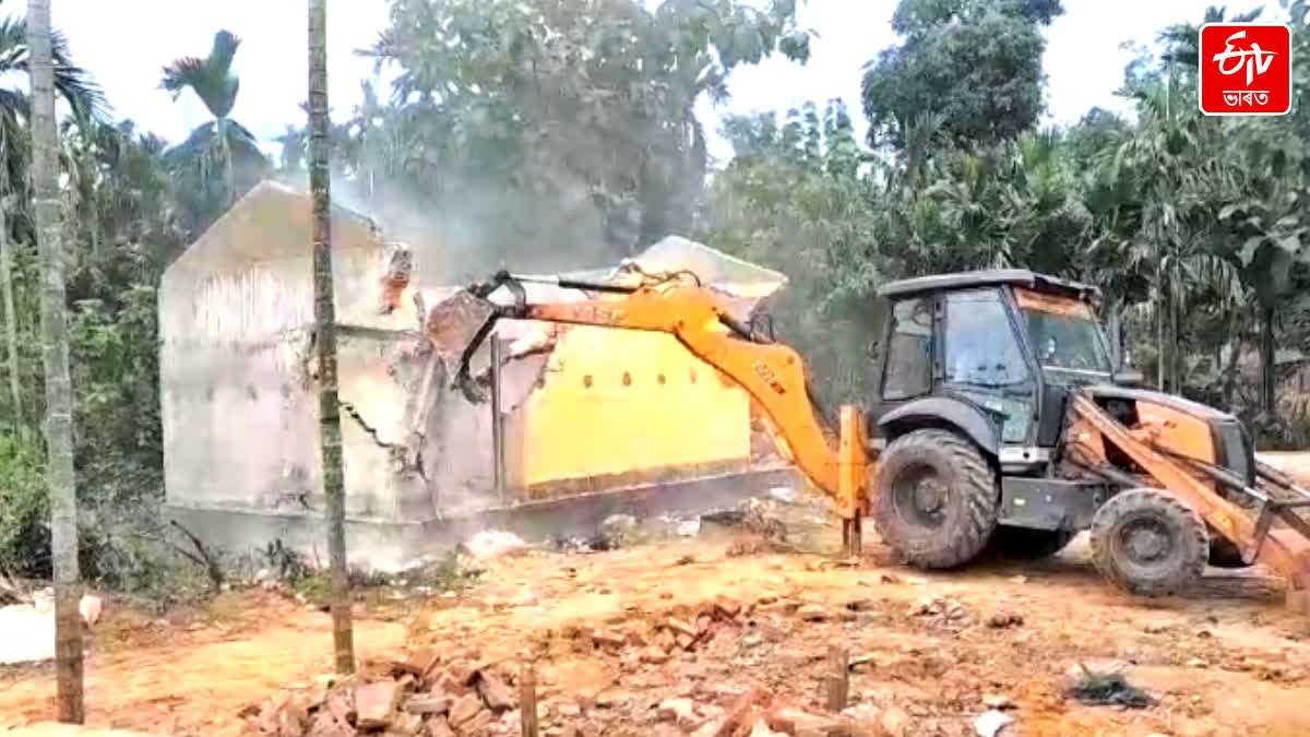 Eviction drive in Goalpara