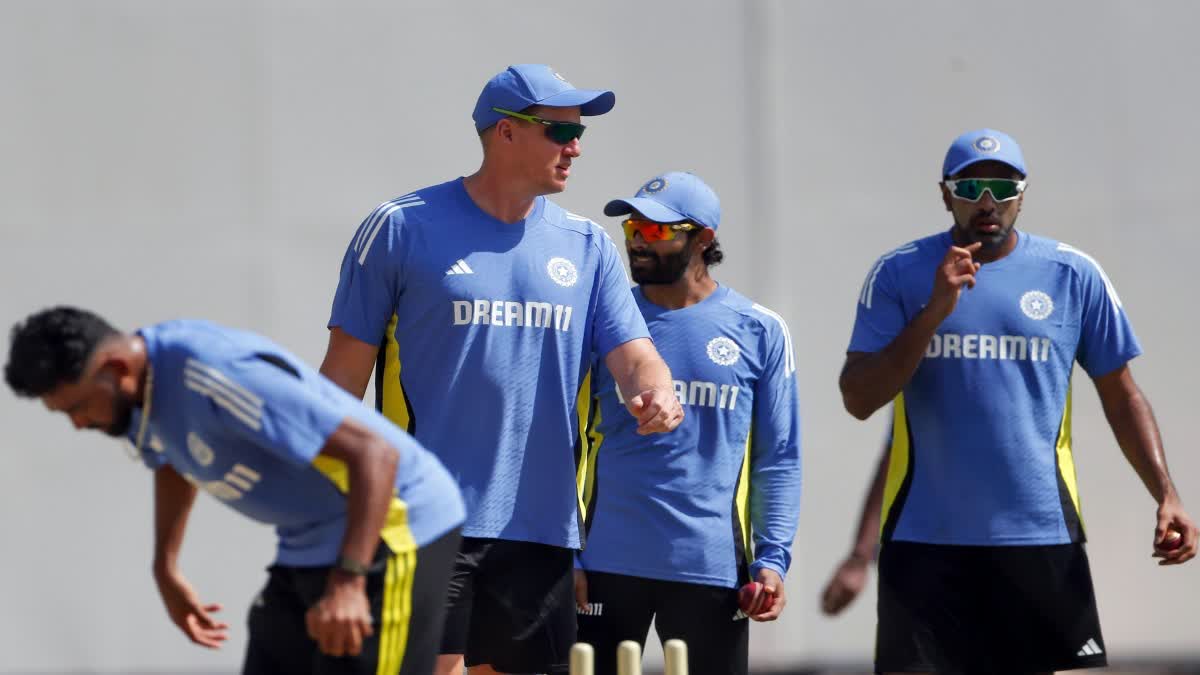 Morne Morkel in Team India Practice Session