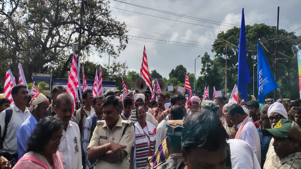 Tribals Rally In Khunti