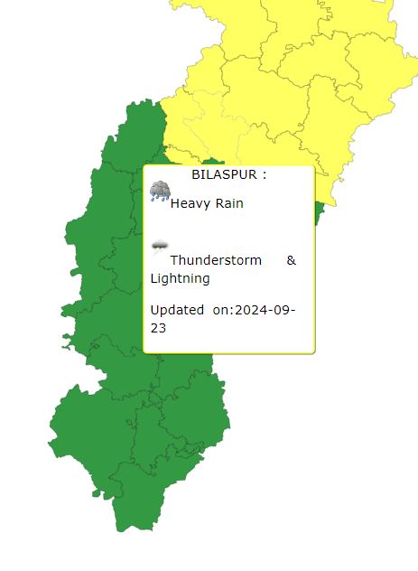 Meteorological Department Alert