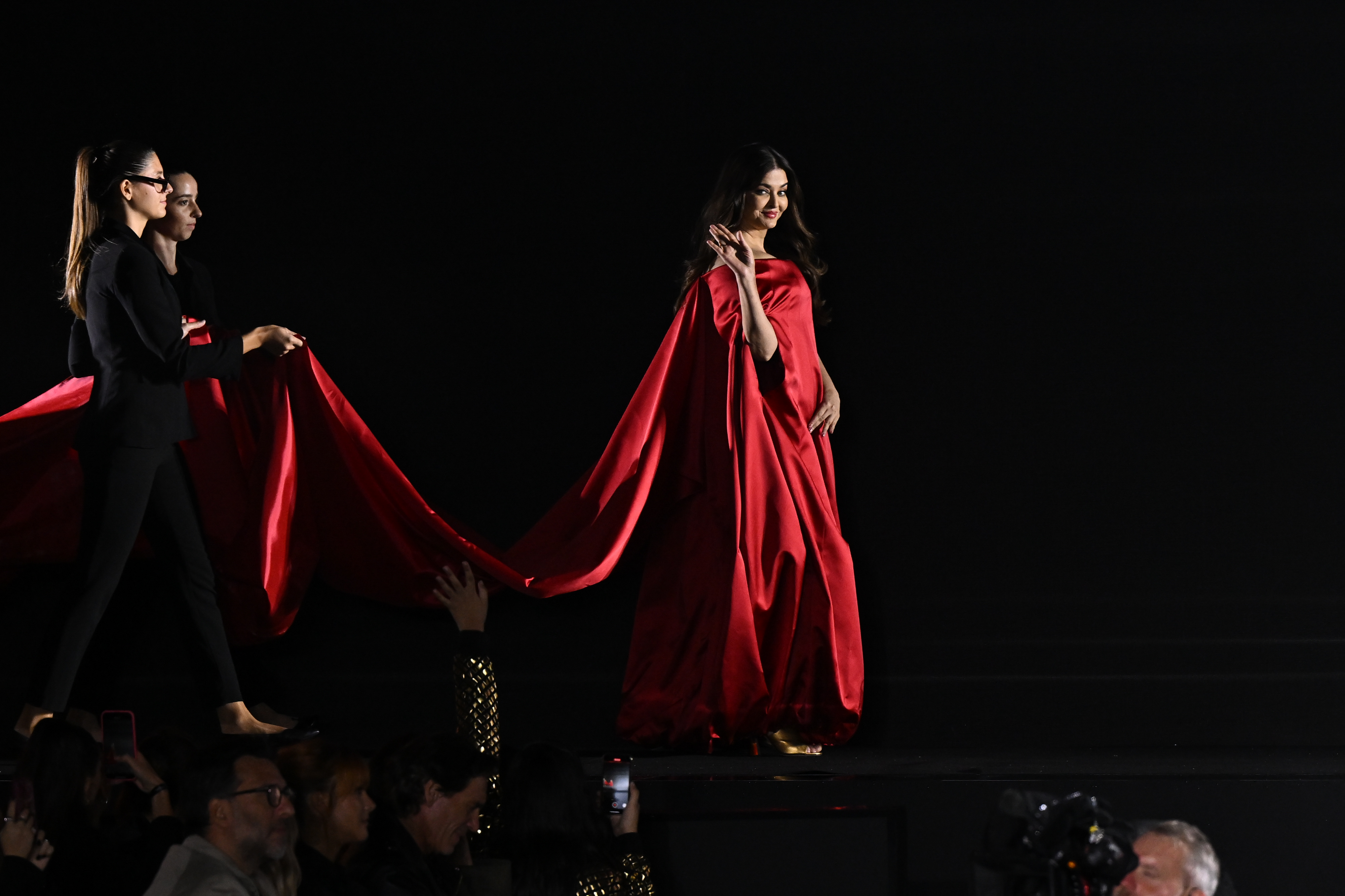 Aishwarya Rai Slays in Red at Paris Fashion Week 2024, Proves She's