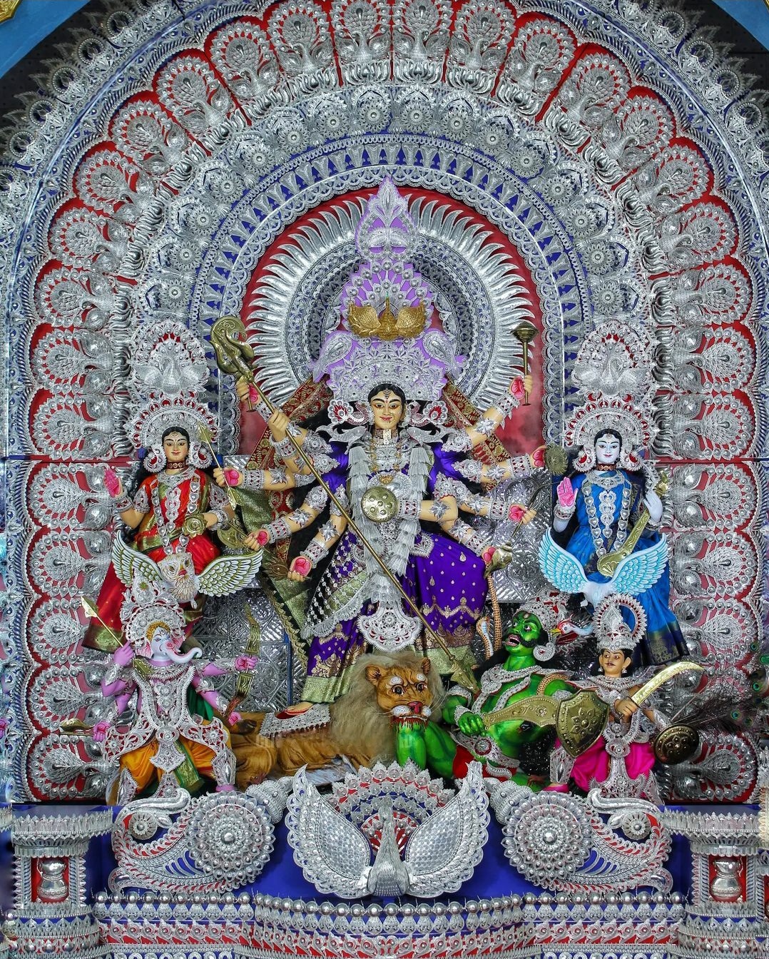 Cuttack's Glittering Durga Puja: A Tradition of Silver and Gold