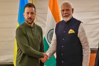 Modi, who is in New York on the last leg of his three-day visit to the US, met Zelenskyy on the sidelines of the UN's landmark Summit of the Future on Monday.