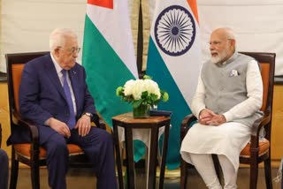 Modi meets Palestinian President