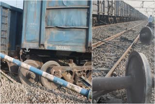 Goods Train Derails