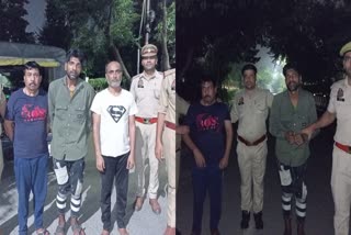 ठक-ठक गिरोह के बदमाशों की पुलिस से मुठभेड़,3 गिरफ्तार