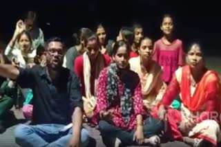 Uttarakhand: Women Protest Against Drug, Alcohol Addicts In Haldwani