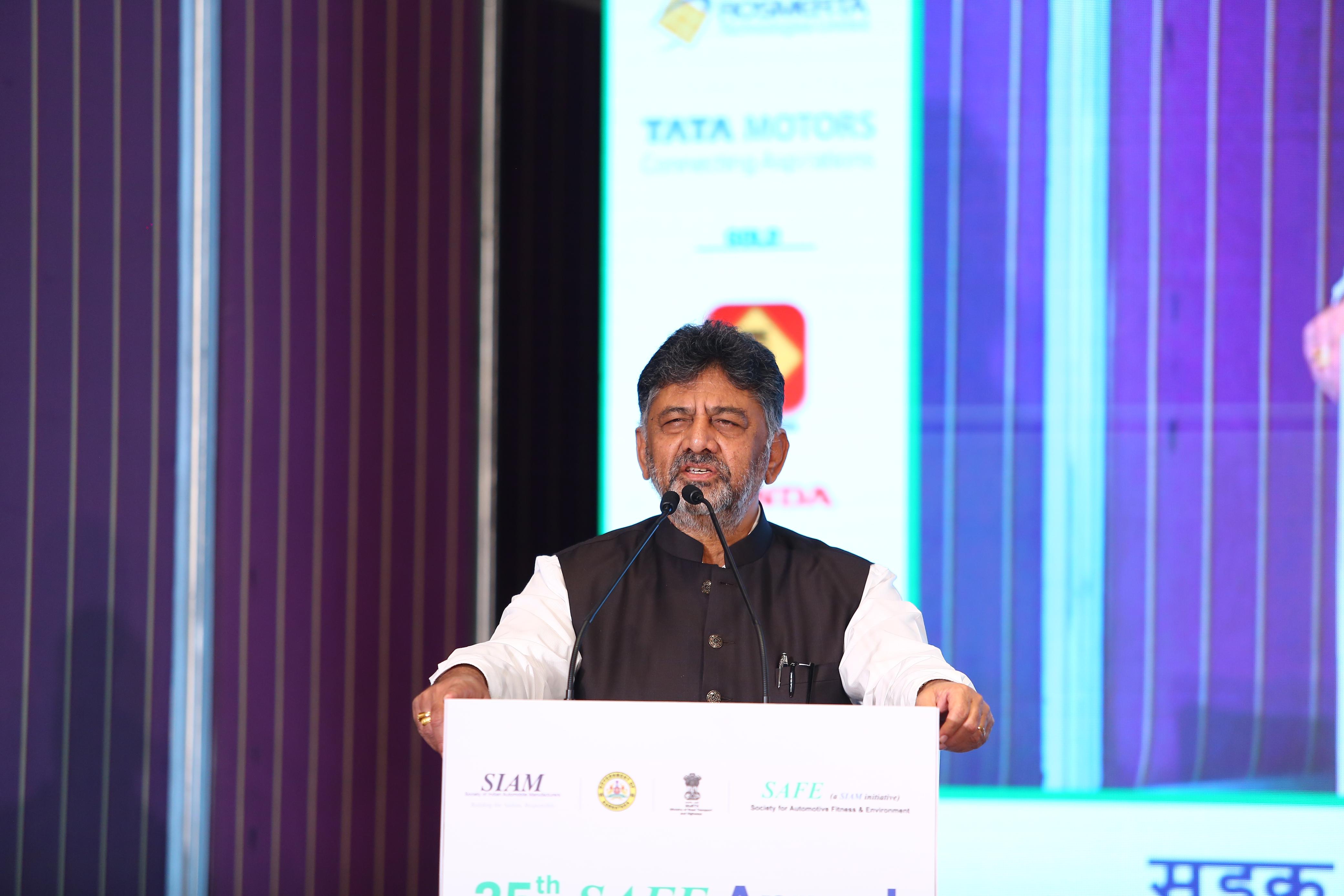 Road safety technology is essential to save lives: DCM DK Shivakumar Abhima