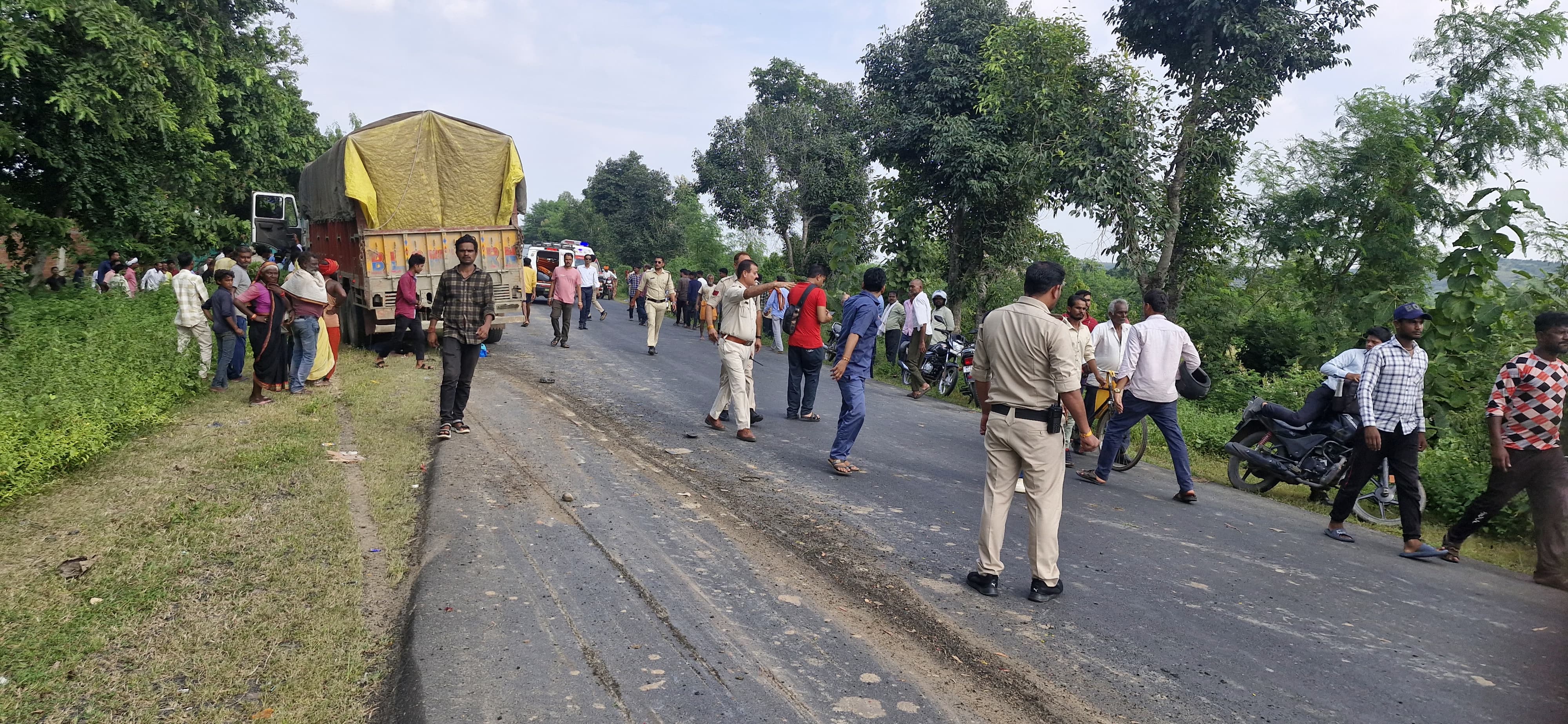 Damoh Horrific Road Accident