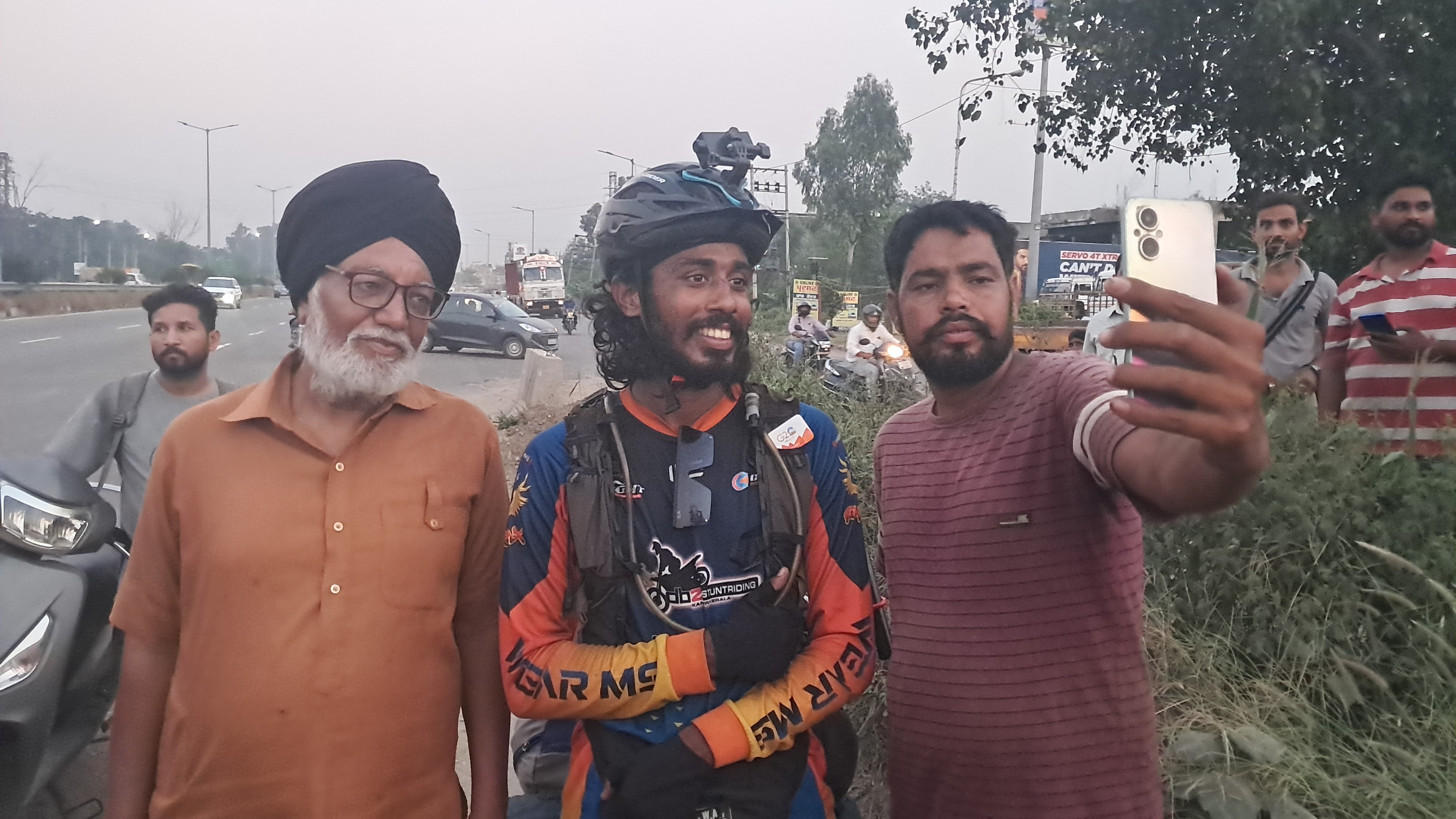 Say No To Drugs, Cycle Rider Suneed,  Kanniyakumari to Kashmir