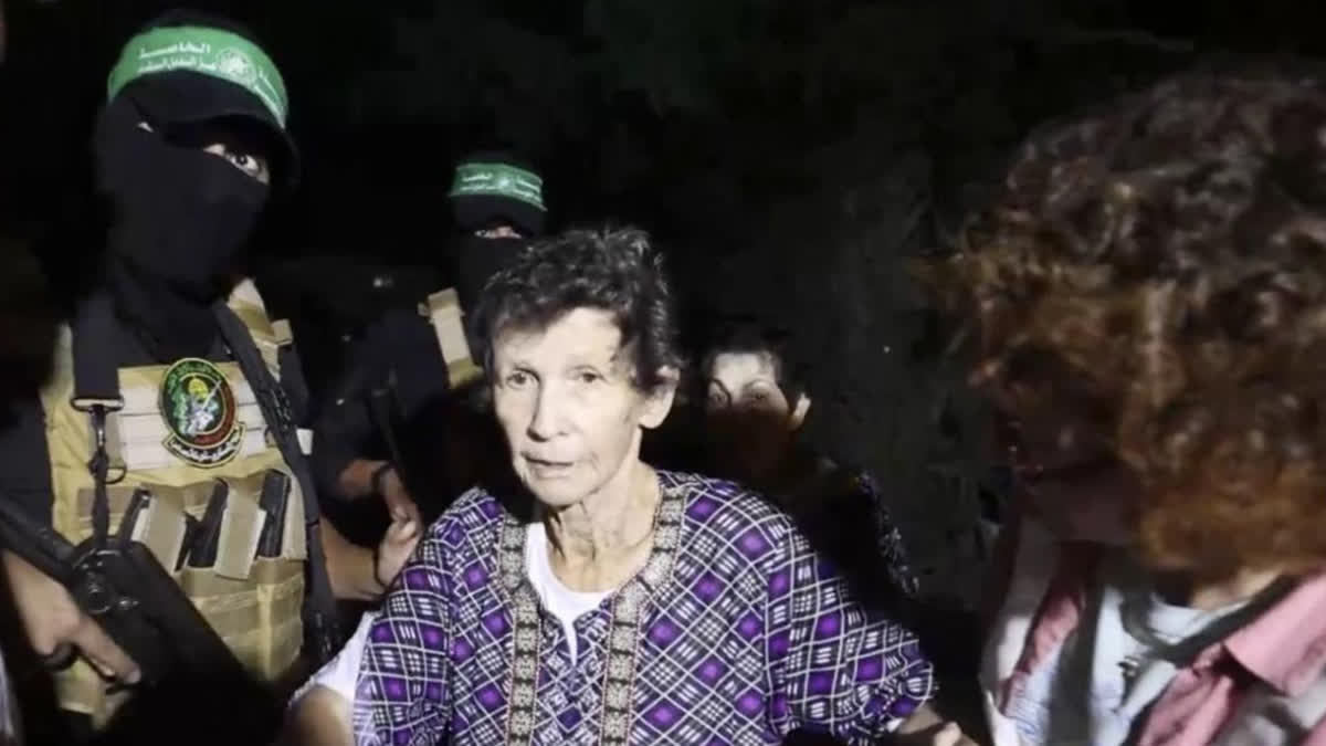 Hamas has released two elderly Israeli women held hostage