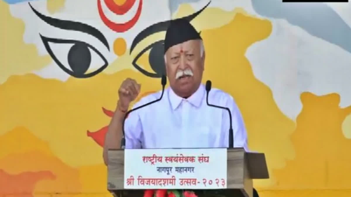 RSS chief Mohan Bhagwat highlights India's G20 presidency at 'Vijayadashmi Utsav' event