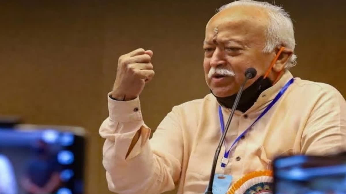 RSS chief Mohan Bhagwat  (File photo)