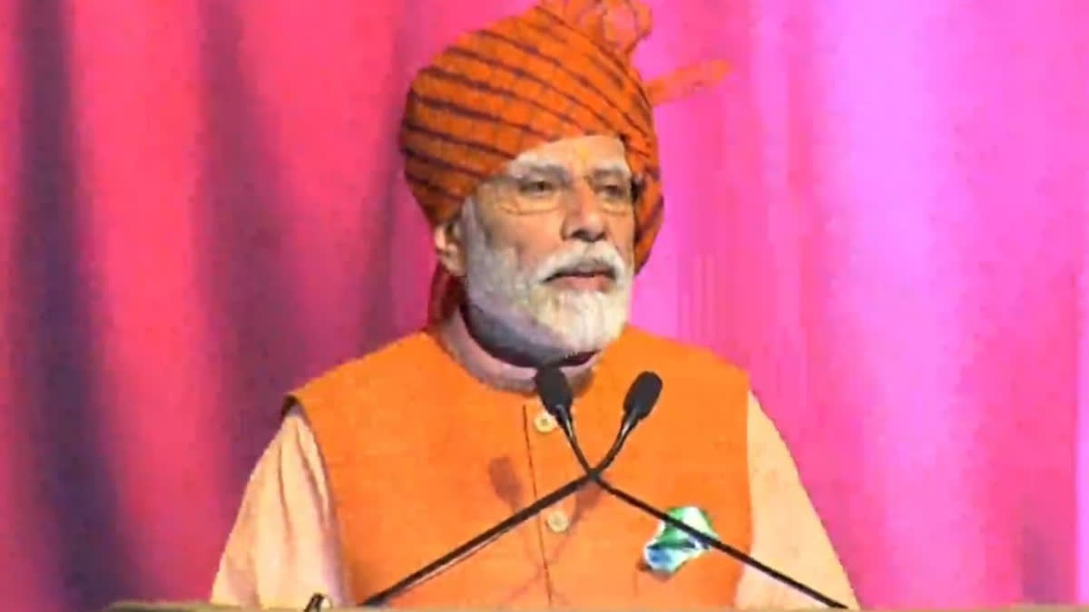 "In India, weapons are worshiped not to dominate any land, but to protect its own": PM Modi