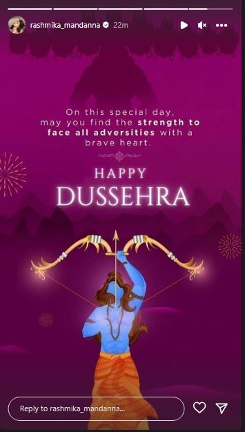 Celebs extend wishes on Dussehra