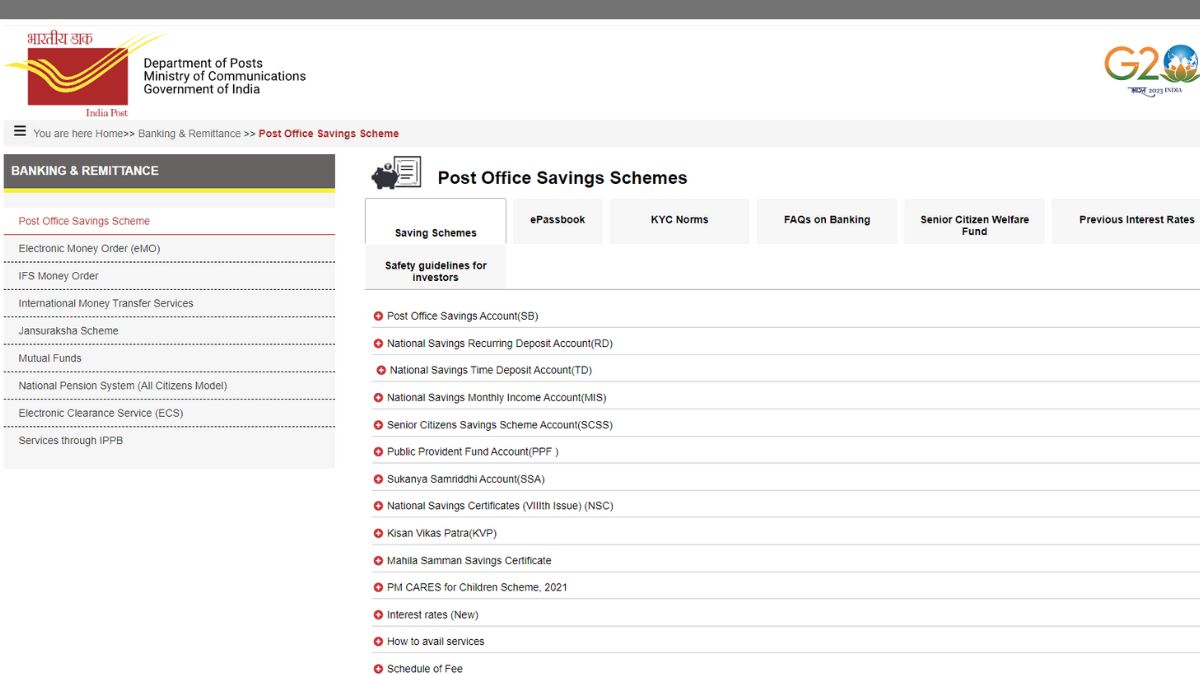 Features of Post Office Monthly Income Scheme