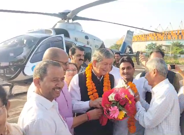 Harish Rawat Haldwani Visit