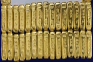 smuggled gold seized from flight toilet