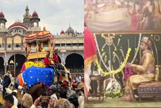 Royal family Yaduveer Wodeyar performed Ayudha pooja at palace
