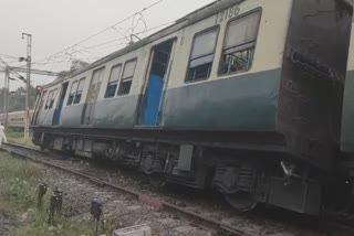 4 coaches of electric train derailed near Chennai Avadi