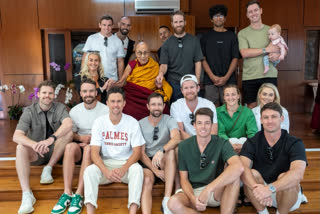 Amid security measures, the New Zealand players were transported from their hotel to McLeodganj in Dharamshala, where they engaged in an extended conversation with the Dalai Lama.