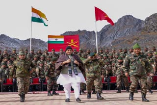 Rajnath Singh visits Tawang