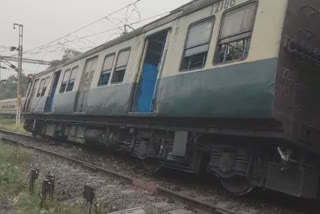 Three empty coaches of EMU derail near Chennai, traffic affected