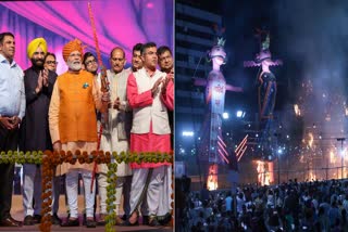 VIJAYADASHAMI 2023 PM MODI SAID RAM RAJYA WILL START WITH INSTALLATION OF LORD SHRI RAM IN RAM TEMPLE APPEAL TO THE COUNTRYMEN TO TAKE 10 RESOLUTIONS