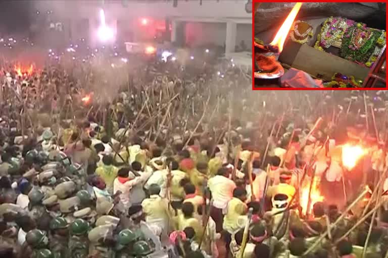 Devaragattu Banni Festival Celebrations: దేవరగట్టు కర్రల యుద్ధం ...